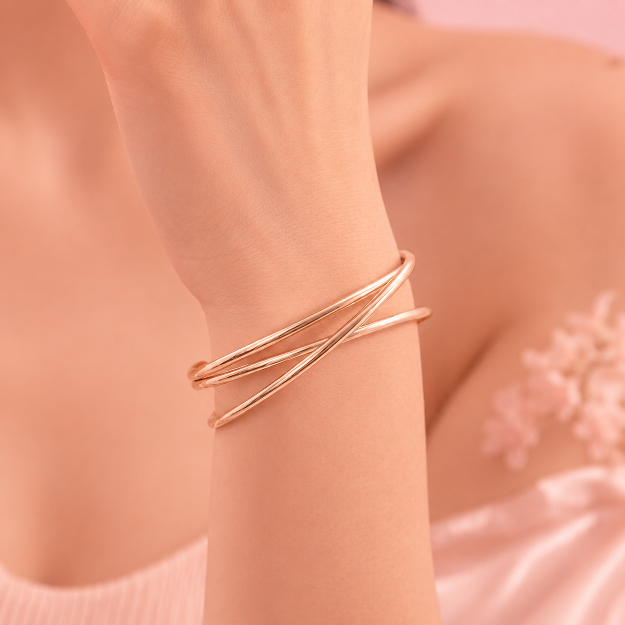Minimalist Stainless Steel Cuff Bracelet
