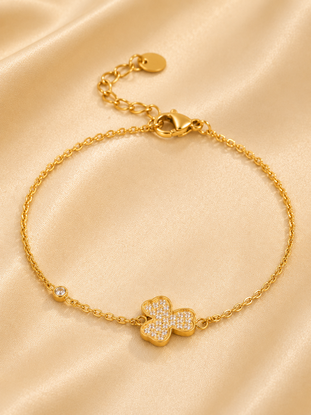 Stainless Steel Zircon Bracelet