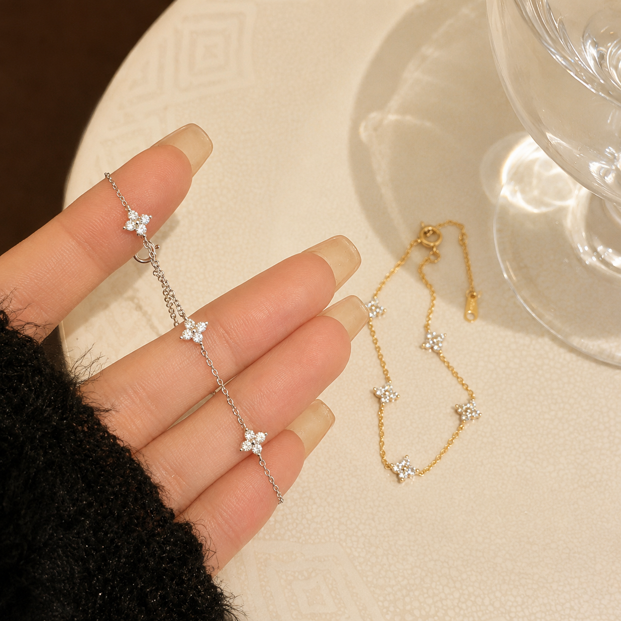 Clover Charm Bracelet