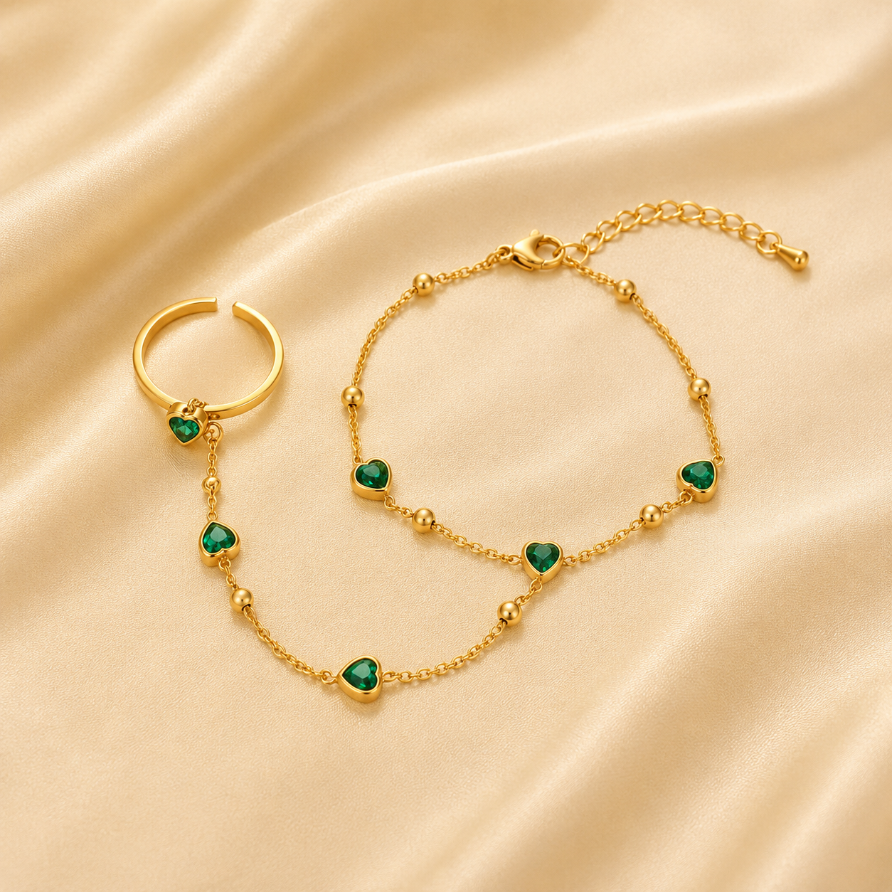 18K Gold-Plated Chain Bracelet