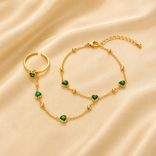 18K Gold-Plated Chain Bracelet